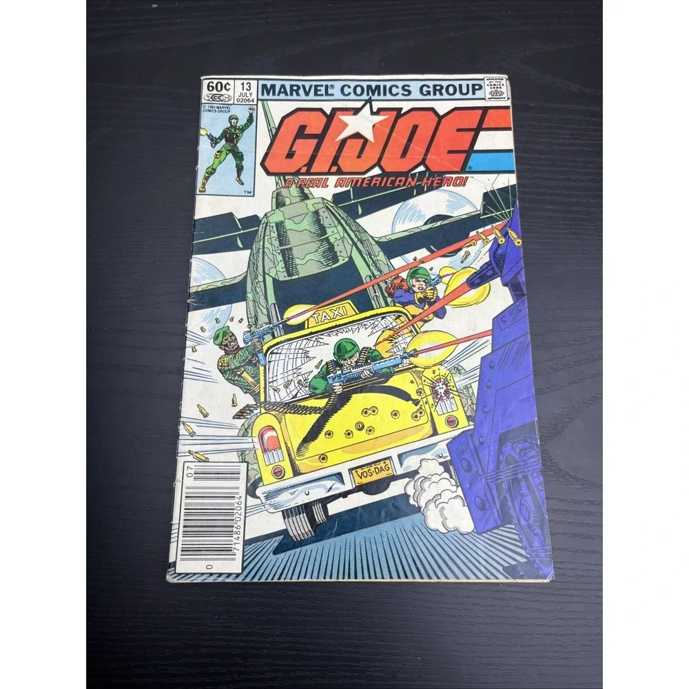 G.I. Joe A Real American Hero #13 Marvel 1983 2nd Cobra Commander Cameo‎